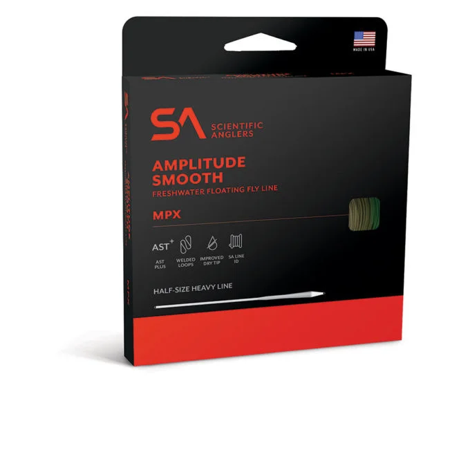 Fishing lines for fast rivers-Scientific Anglers Amplitude Smooth MPX Fly Line