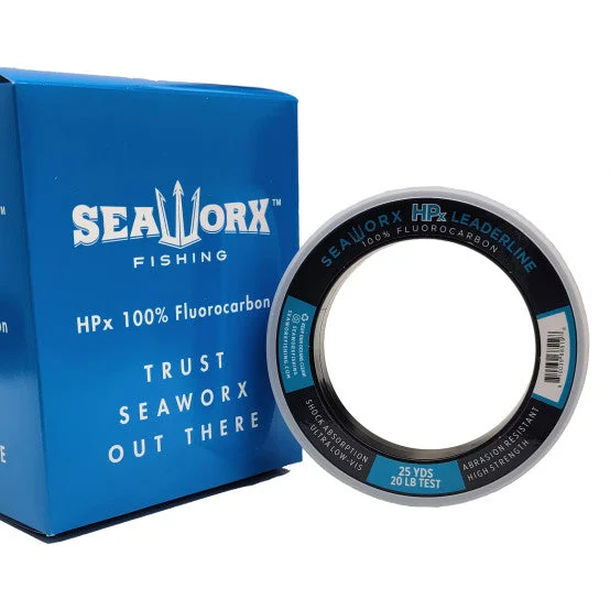 Fishing leaders for cold lakes-Seaworx HPx Flurocarbon Leader