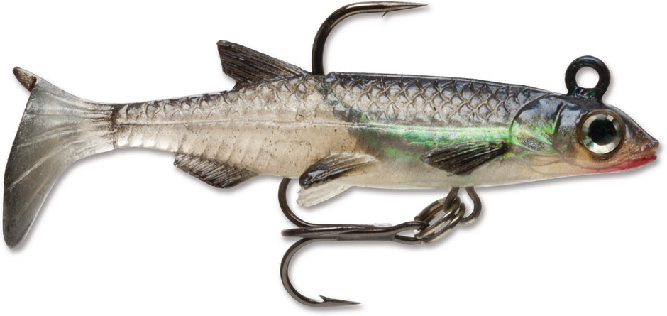 Fishing float & bobbers with flexible design-Storm WildEye Live Minnow Swimbait, 3", 1/4oz, Floating, 3 Pk