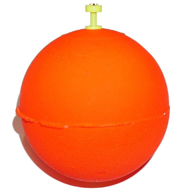 Fishing float & bobbers with fade-resistant design-Styrofoam Snap On Bobbers- 3" (3 Colors)