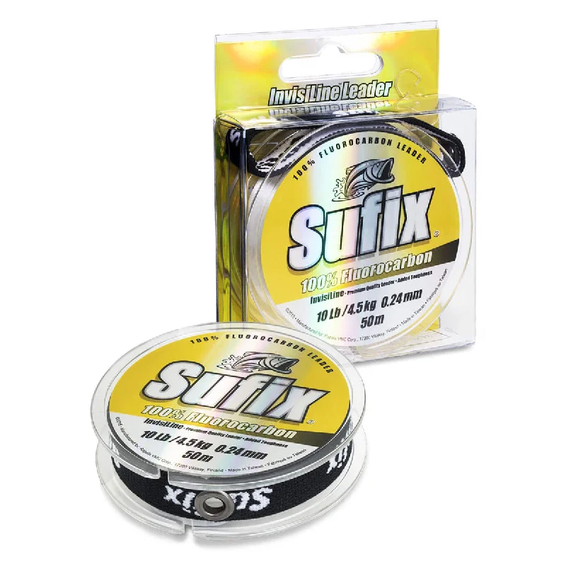 Fishing leaders for jetty fishing-Sufix Flurocarbon Invisiline