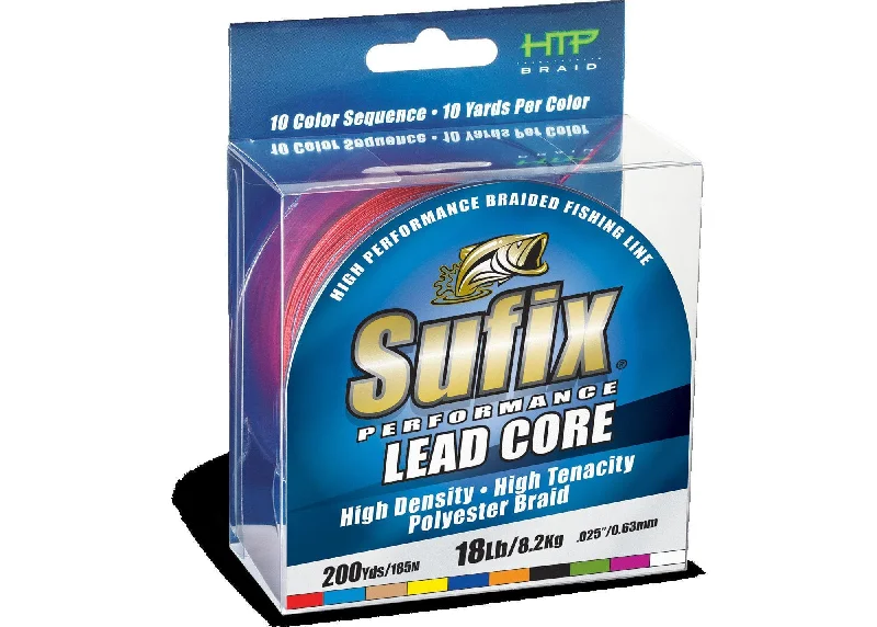 Fishing lines for drop offs-Sufix Lead Core 18lb Trolling Line 100 Yards