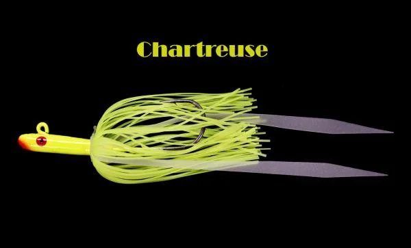 Tsunami Glass Minnow with Skirt - 1/2 oz. - Chartreuse