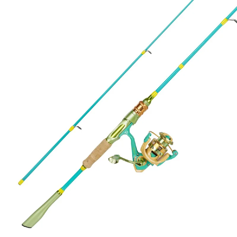 Fishing Rods with lightweight reels-Fishing Rods for Low Action Tips-Fishing Rods for whitebar triggerfish-THKFISH 2Pcs Carbon Fiber Fishing Rod and Reel Combo