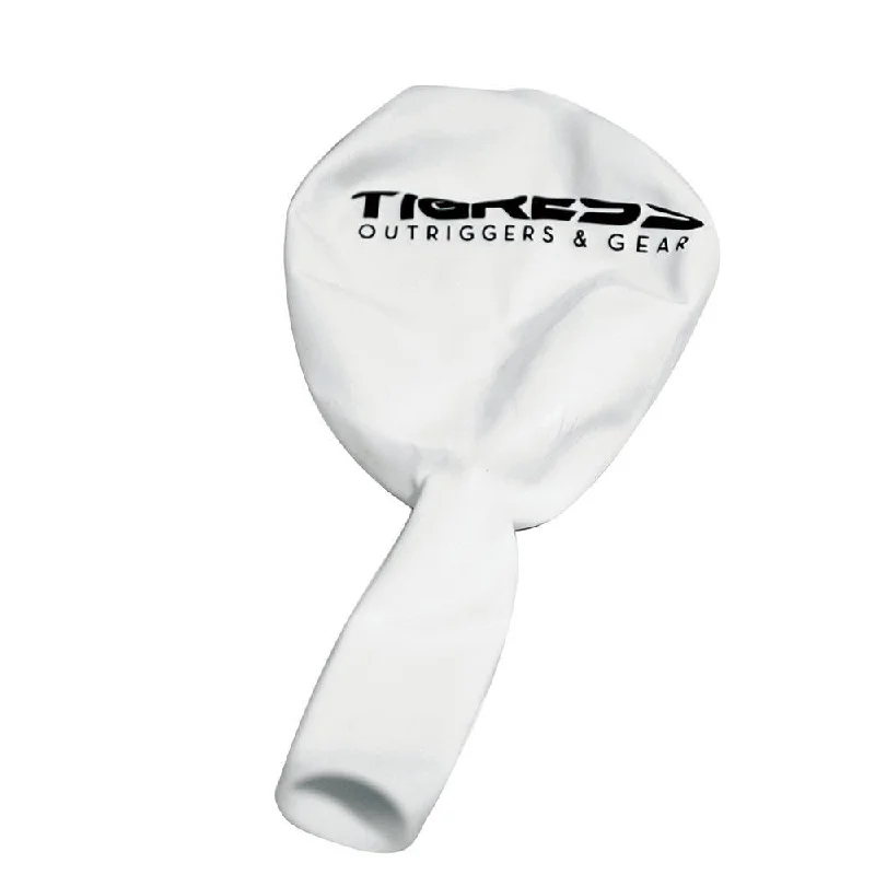 Tigress White Helium Balloons