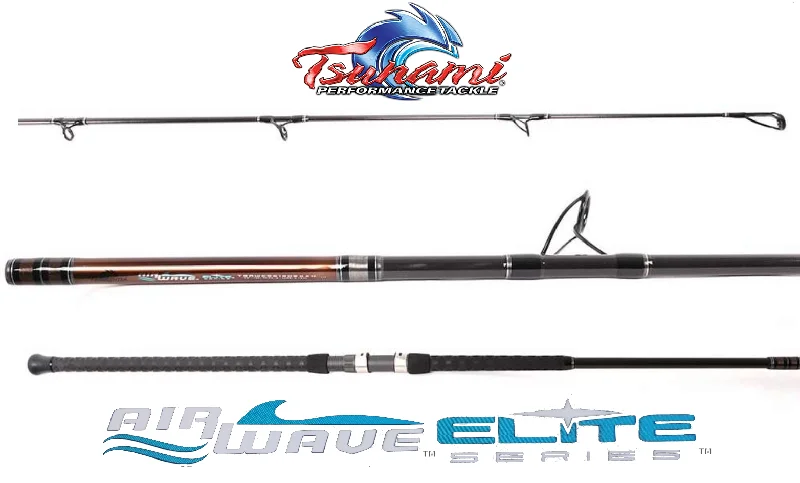 Fishing Rods with easy grips-Fishing Rods for Slow Tension-Fishing Rods for dawn fairy wrasse-Tsunami Airwave Elite Surf Rods