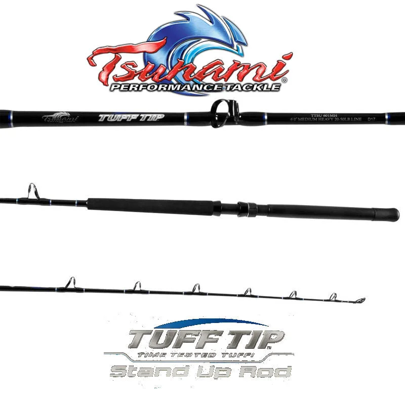 Fishing Rods with long reels-Fishing Rods for Low Control Tips-Fishing Rods for abyss fairy wrasse-Tsunami Tuff Tip Stand-Up Rod