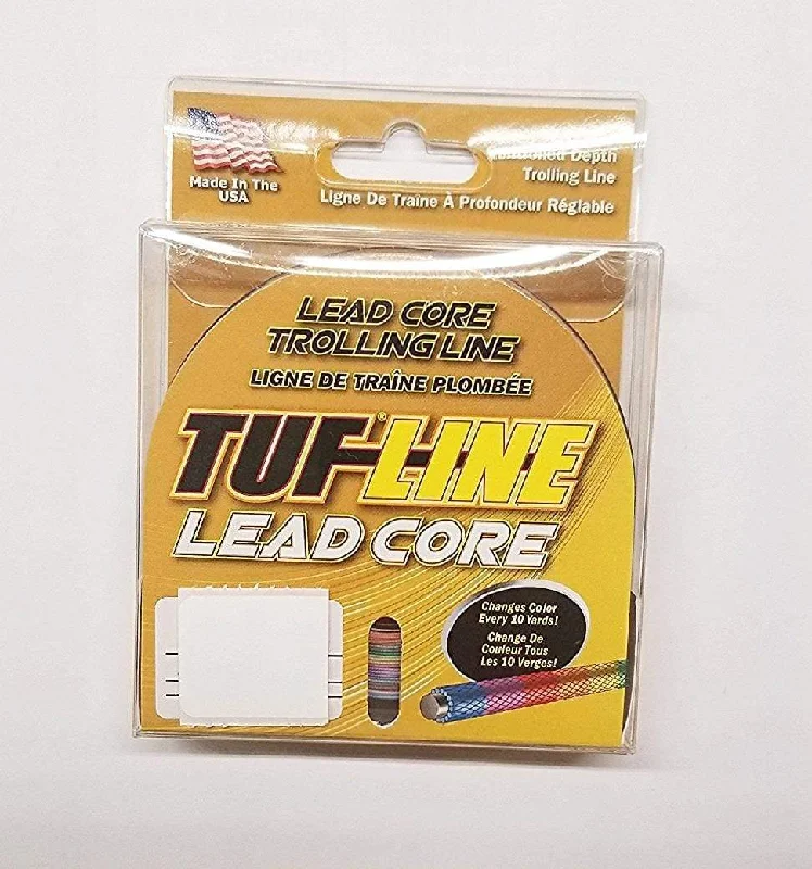 Fishing leaders for humps-Tuf Line 27lb Lead Core Trolling Line