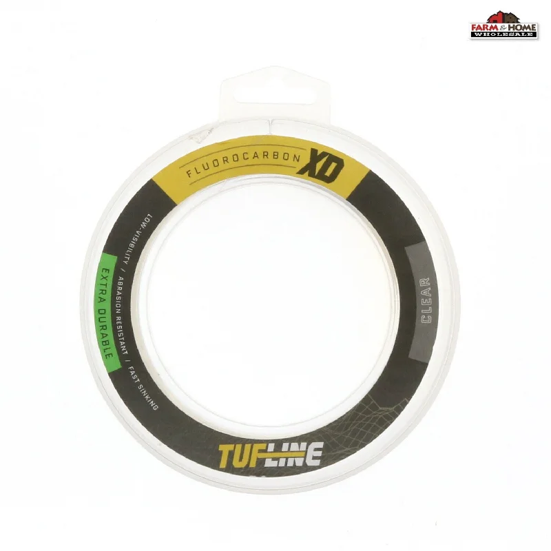 Fishing lines for boat rentals-Tuf-Line XD Fluorocarbon 50 Yds Clear