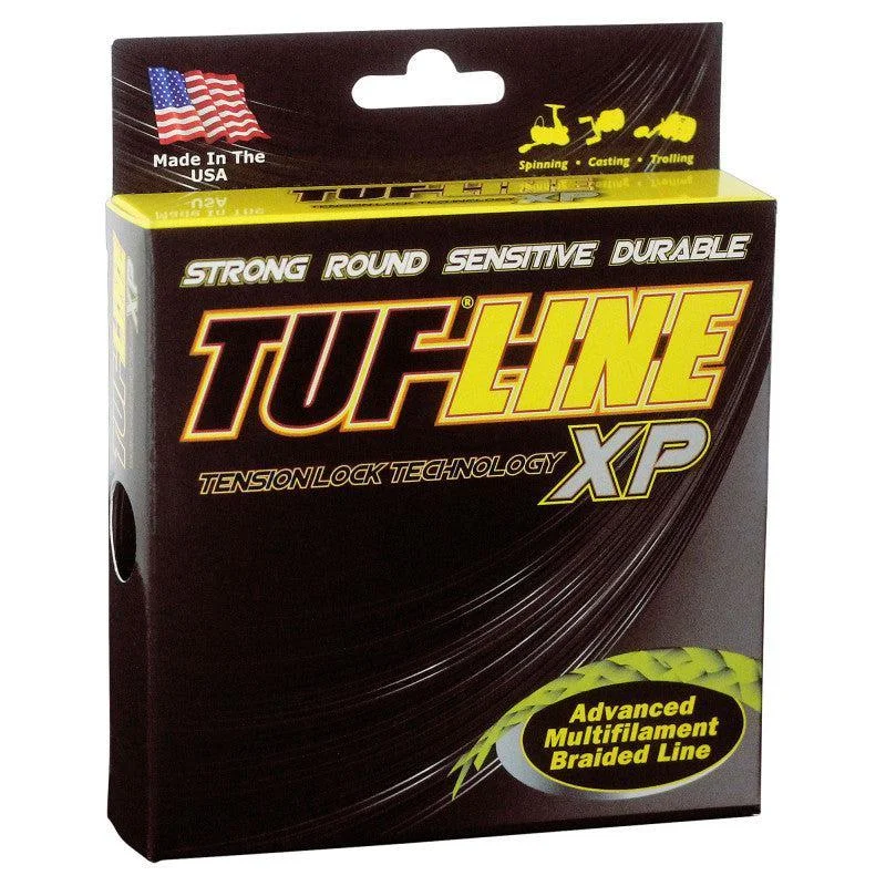 Fishing lines for spinning reels-Tuf-Line XP Braided Line 50lb 300yd Hi-Vis Yellow