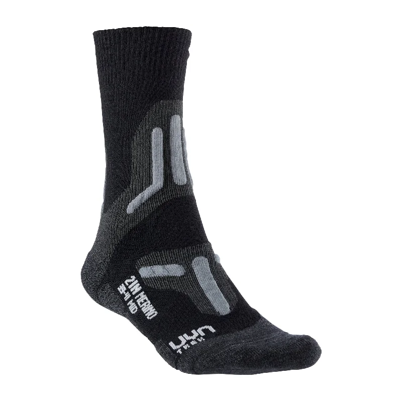 Men's Trekking 2in Merino Mid Socks  grey