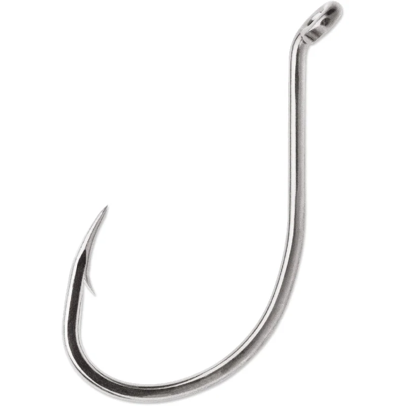 Fish hooks and rigs for fishing with professional fishing tackle rigs-fish hooks and rigs for fly-in fishing trips -Fish Hooks & Rigs drop off-VMC Octopus Live Bait Hooks Nickel Qty 6