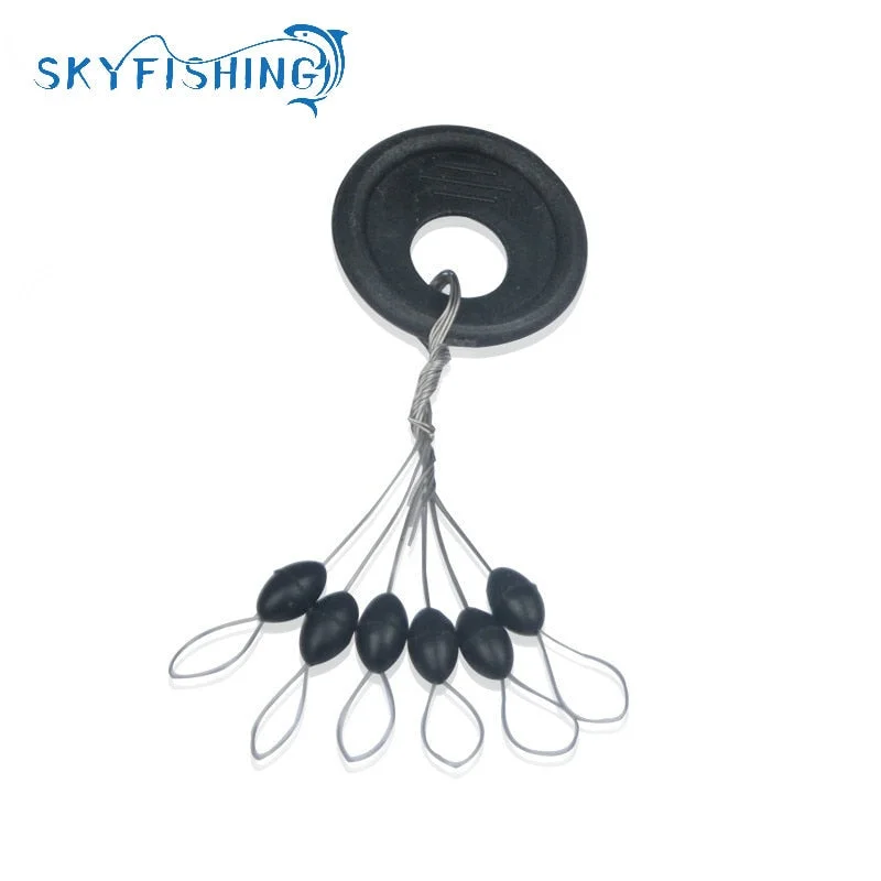 Fishing float & bobbers for Lagoon trolling-Black Rubber Fishing Bobber Float