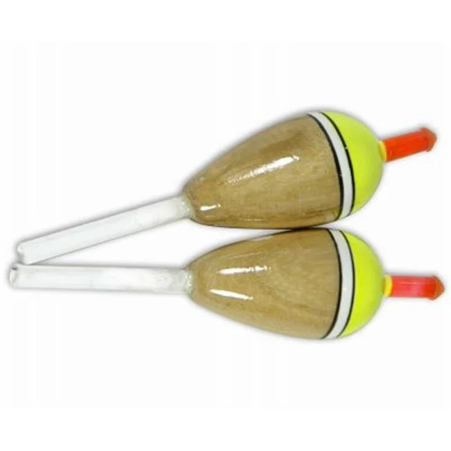 Fishing float & bobbers for craft trolling-245593 0.75 in. Balsa Style Oval Slip Float, Pack of 2