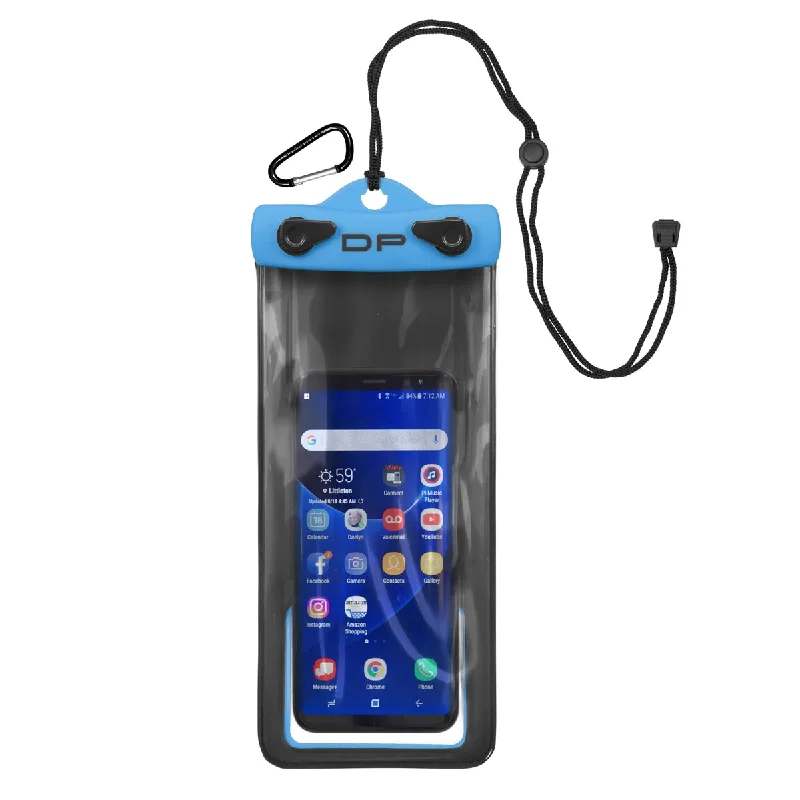 Fishing bags with quick-dry material-Airhead - Blue Dry Bag For Smart Phones, MP3, GPS