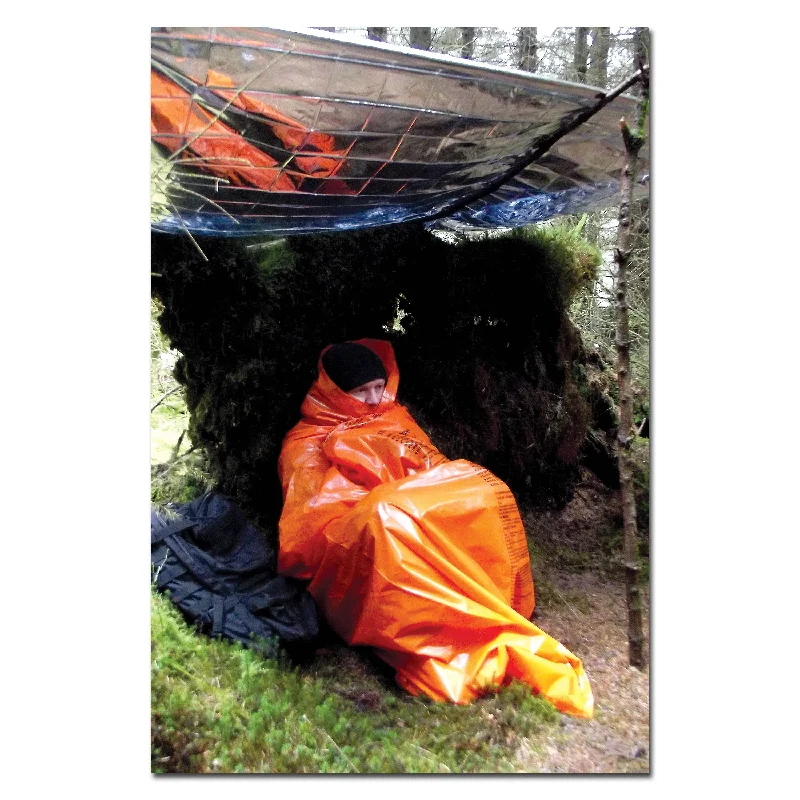 Fishing bags for saltwater trout-Printed Survival Bag orange