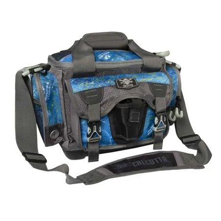 Portable fishing bags-Calcutta Outdoors CSTB36 Squall 3600 Tackle Bag with Trays Mossy Oak Shoreline - CSTB36