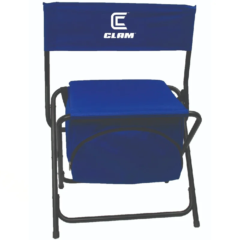 Fishing Chairs for fishing vessels-Clam Folding Cooler Chair