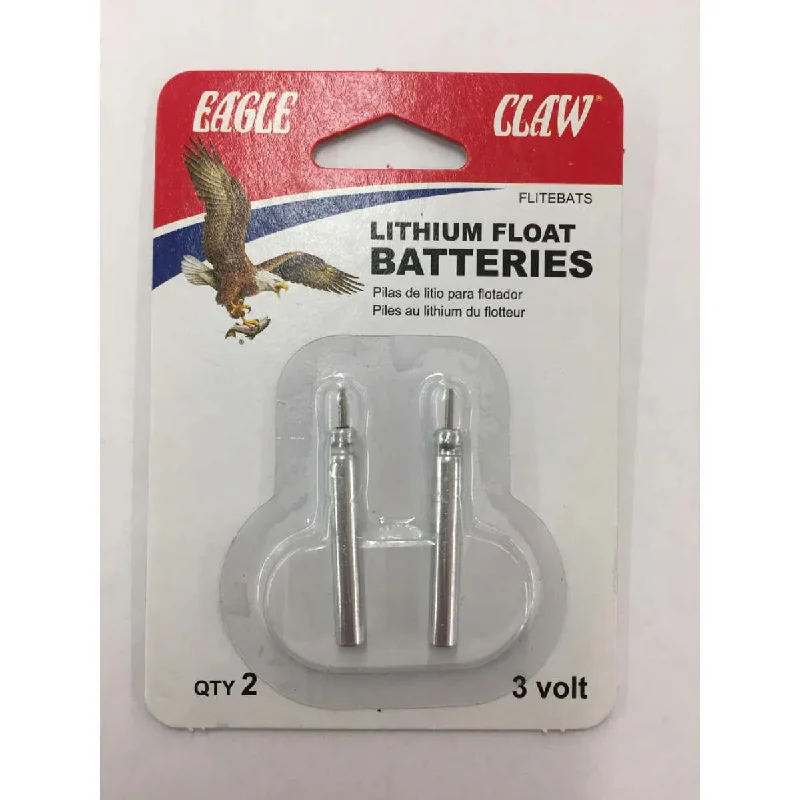 Fishing float & bobbers with strong shape design-Eagle Claw Lithium Float Batteries