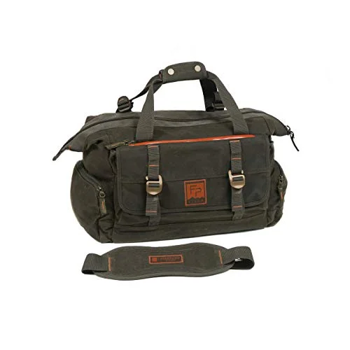 Fishing bags with padded straps-Fishpond Bighorn Kit Bag, Peat Moss