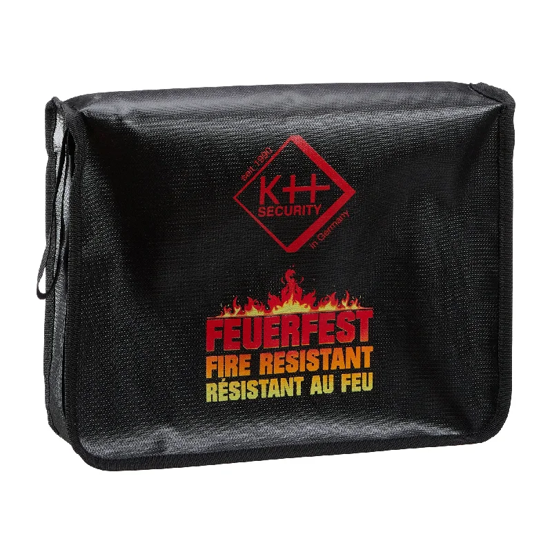 Fishing bags for pier carp-Fire-Resistant Document Bag XXL 8.4 L