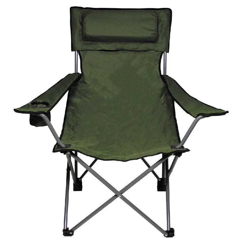 Fishing Chairs with rod support-Folding Chair Deluxe