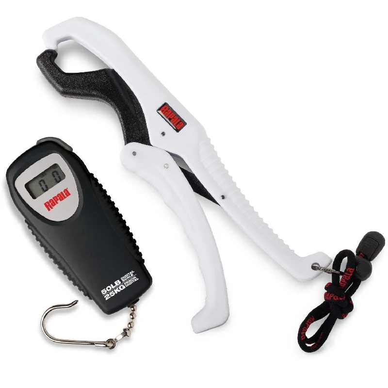 Fishing float & bobbers with sleek frame-Rapala Floating Gripper Scale Combo