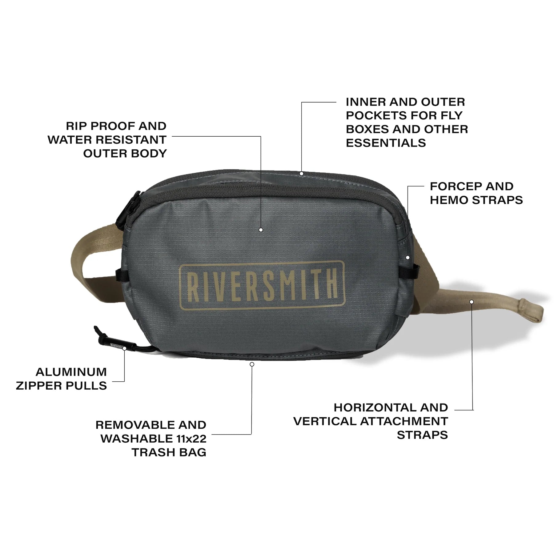 Fishing bags for fishing tournaments-Riversmith Convoy Pack-Out Bag